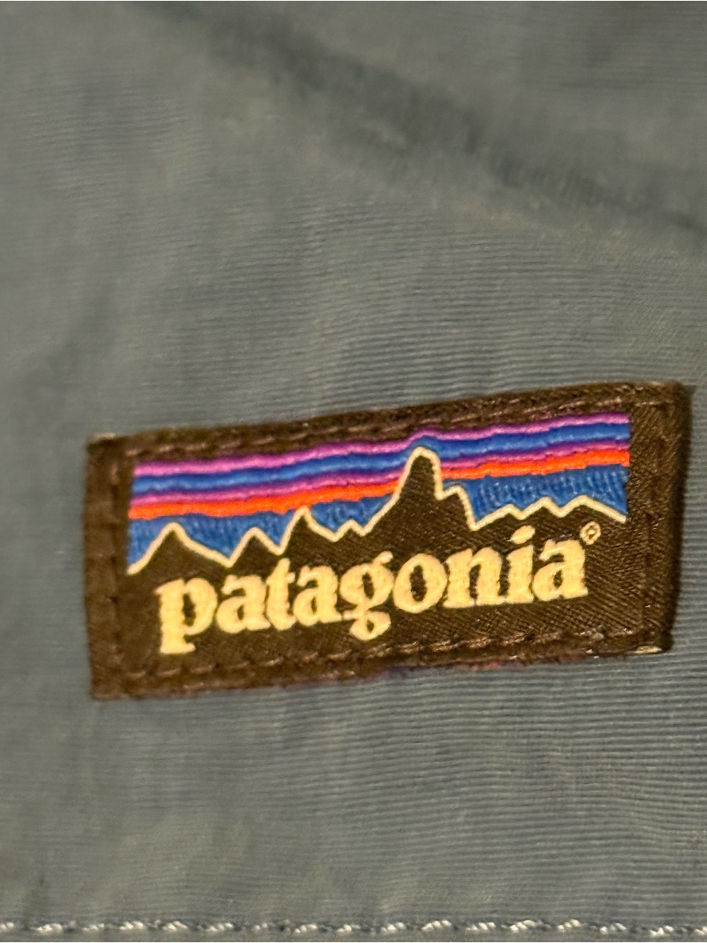 Patagonia Women’s Baggies Shorts Small Blue Teal 5” Nylon Hiking Outdoor SP16 - Picture 6 of 8